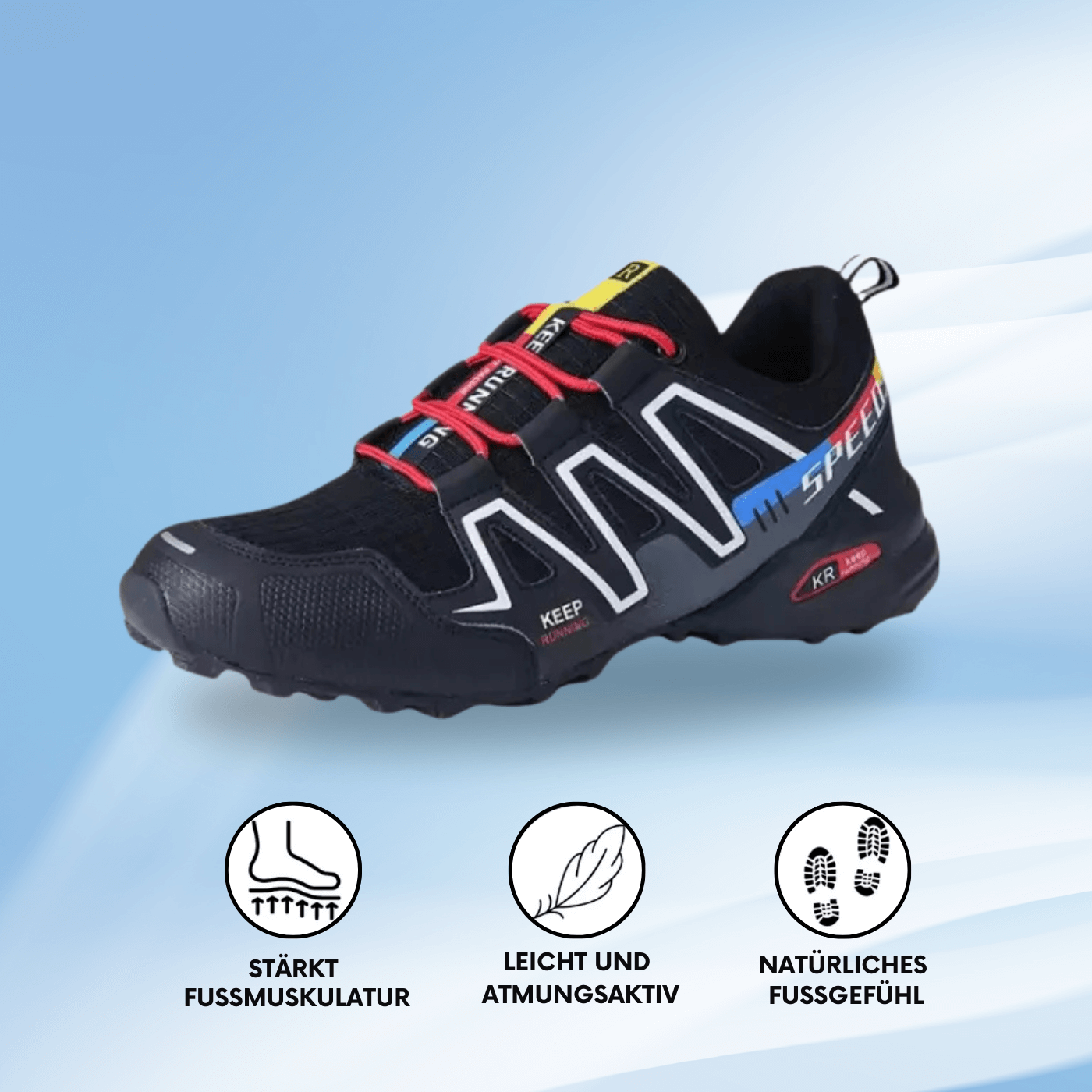 OrthoTrail Pro™ – Orthopädische und Bequeme Wanderschuhe für Herren