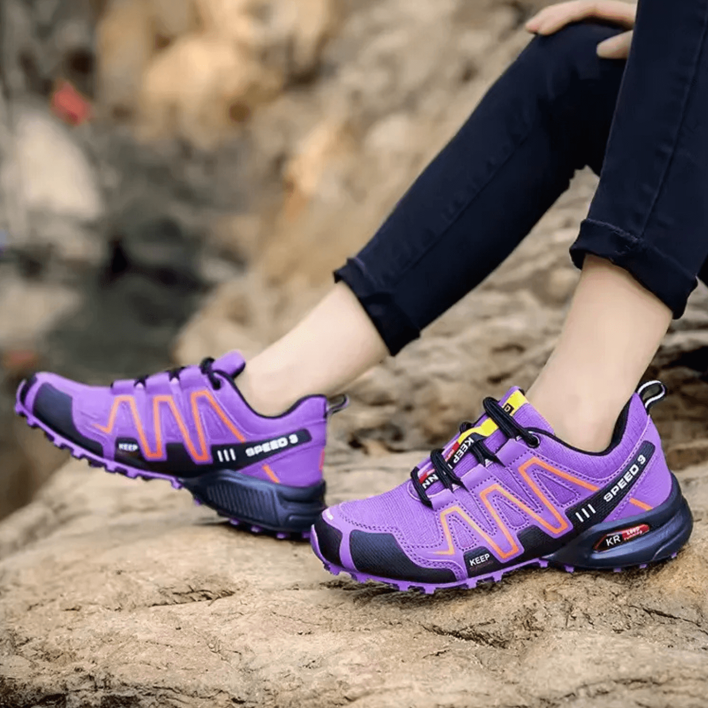 OrthoTrail Pro™ – Orthopädische und bequeme Wanderschuhe für Damen