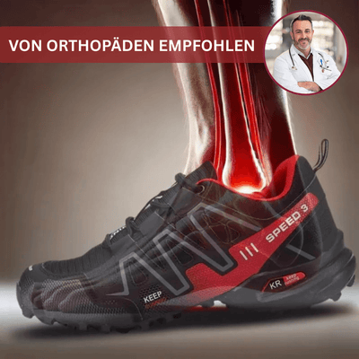 OrthoTrail Pro™ – Orthopädische und Bequeme Wanderschuhe für Herren