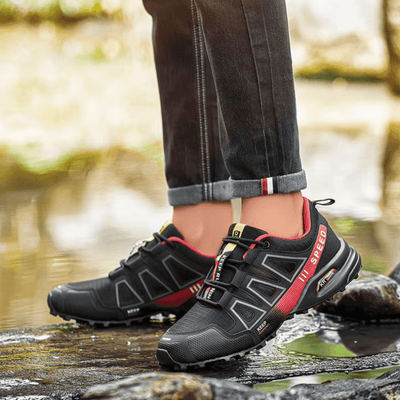 OrthoTrail Pro™ – Orthopädische und Bequeme Wanderschuhe für Herren
