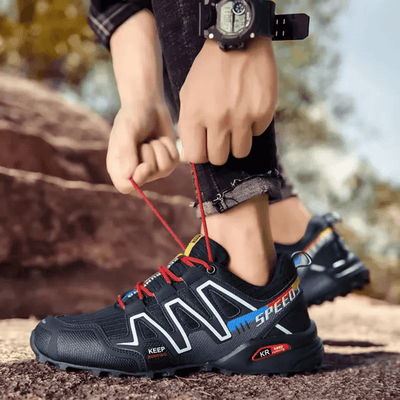 OrthoTrail Pro™ – Orthopädische und Bequeme Wanderschuhe für Herren