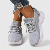 Johanna | Zeitlose Sneaker Damen elegant designt – Grau