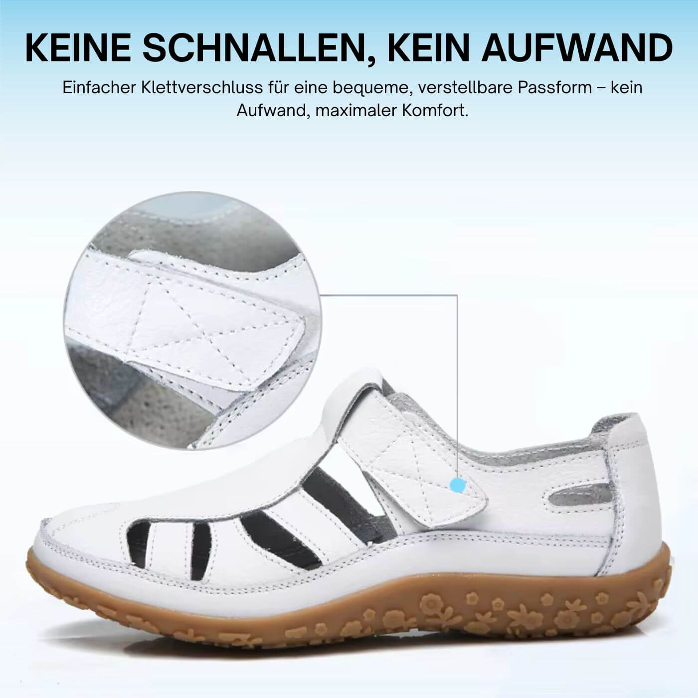 OrthoWalk – Geschlossene Orthopädische Sommersandalen