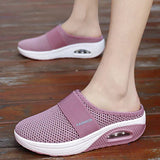 Orthopädisch Sandalen Damen | Atmungsaktiv & Druckentlastend – Rosa