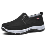 Orthopädische Herrenschuhe | Ergonomische Unterstützung & Stoßdämpfender Komfort – Schwarz