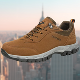 Orthopädische Herrenschuhe | Schmerzlinderung & Rutschfester Halt – Braun
