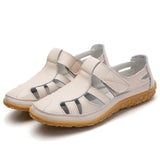 Orthopädische Sandalen Damen | Komfort & Klettverschluss – Aprikos