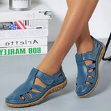 Orthopädische Sandalen Damen | Komfort & Klettverschluss – Blau