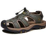 Orthopädische Sandalen Herren | Druckentlastend & Stabiler Halt – Grün