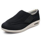 Orthopädische Schuhe Damen | Breite Passform & Druckentlastend – Schwarz