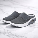 Orthopädische Schuhe Damen | Breite Passform & Weiches Abrollen – Dunkelgrau
