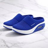 Orthopädische Schuhe Damen | Breite Passform & Weiches Abrollen – Blau