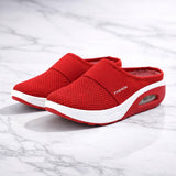 Orthopädische Schuhe Damen | Breite Passform & Weiches Abrollen – Rot