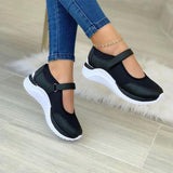 Orthopädische Schuhe Damen | Komfort & Atmungsaktiv – Schwarz