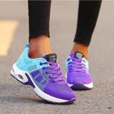 Orthopädische Sneakers Damen | Bequem & Sportlich mit Air-Dämpfung – Blau