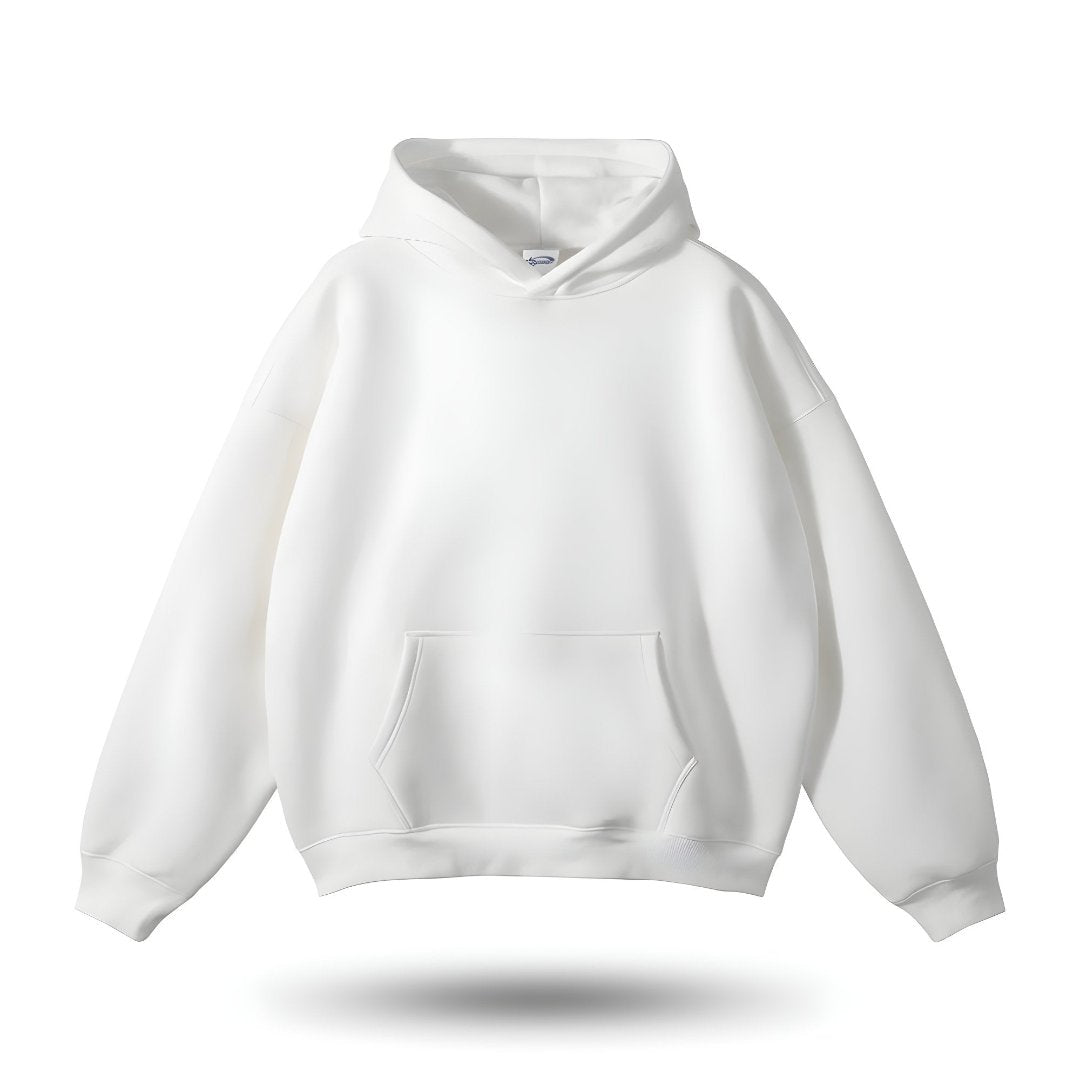Oversized Kapuzenpullover mit Kängurutasche