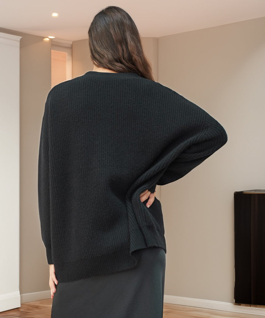 Oversized Strickjacke mit Knopfdetails für Gemütlichkeit