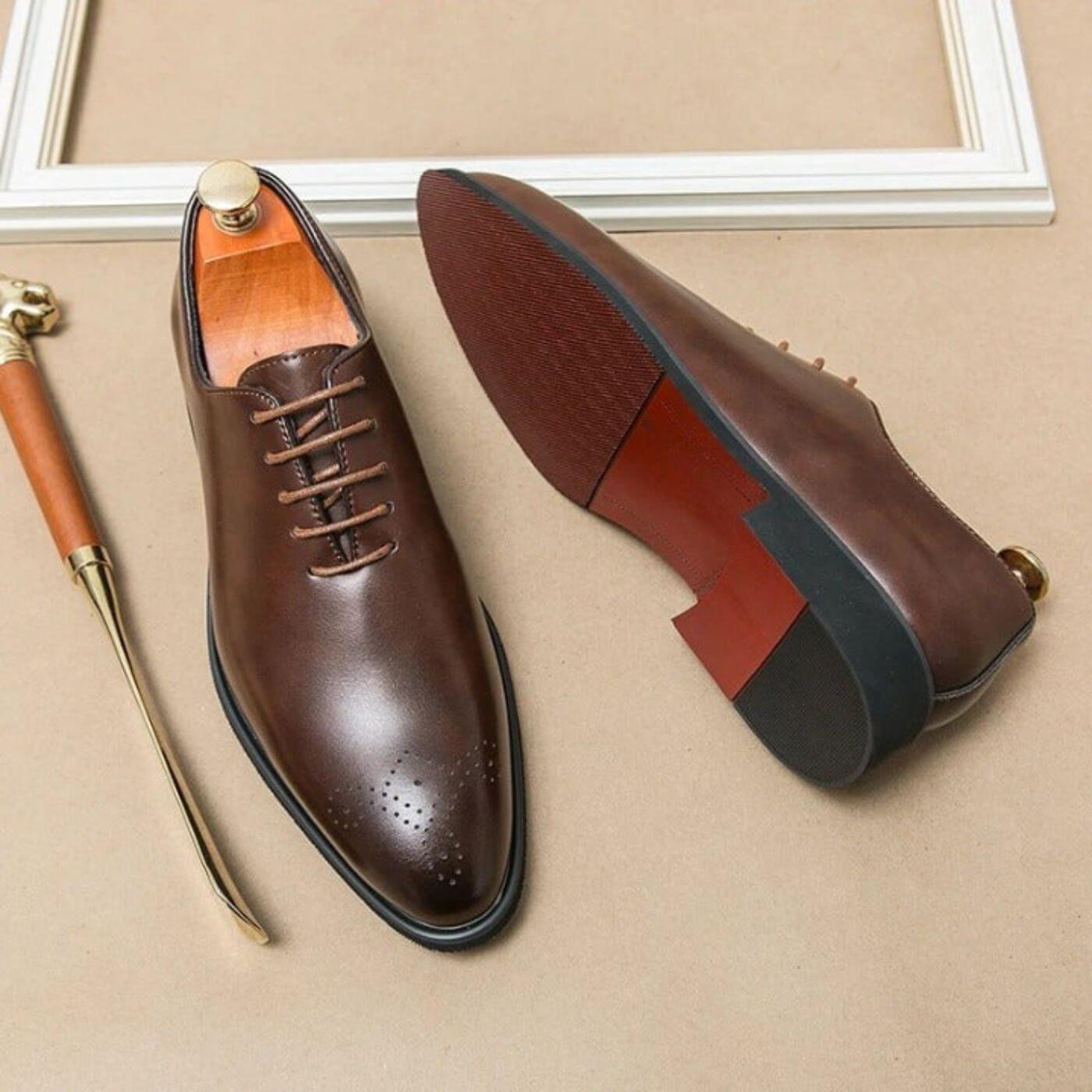 Oxfords – Luxuriöse Handgefertigte Lederschuhe