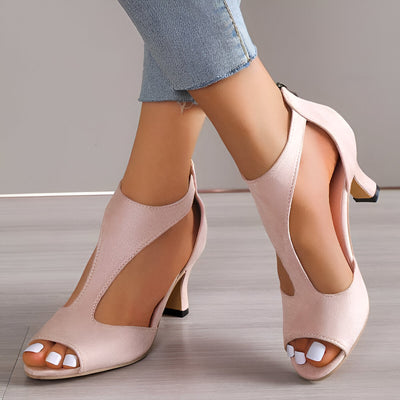 **Karin™ – Orthopädische Sandalen mit Absatz**