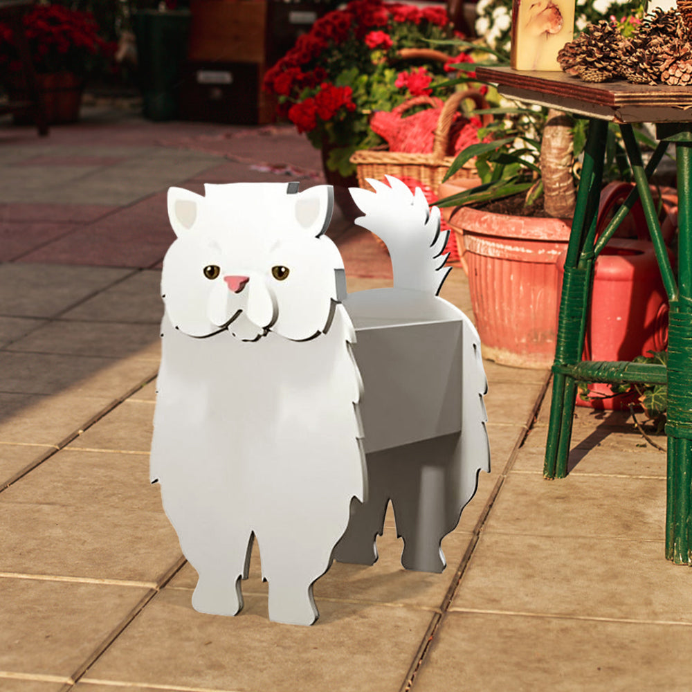 Persian Cat Flower Pot