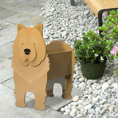 Chow Chow Flower Pot