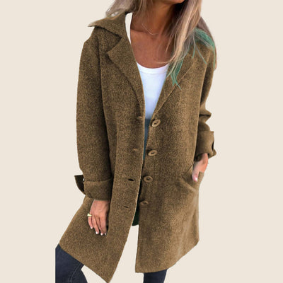 SAGE™ – MARLENE Elegant Long Coat