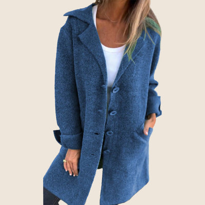 SAGE™ – MARLENE Elegant Long Coat