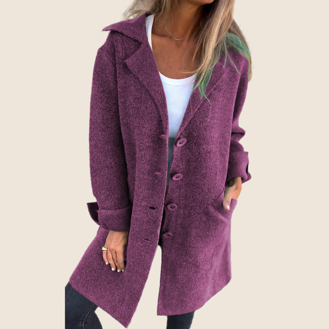 SAGE™ – MARLENE Elegant Long Coat