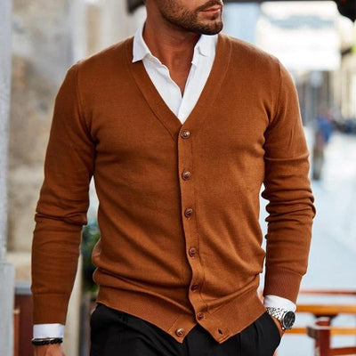 Lässiger Herren Strickcardigan