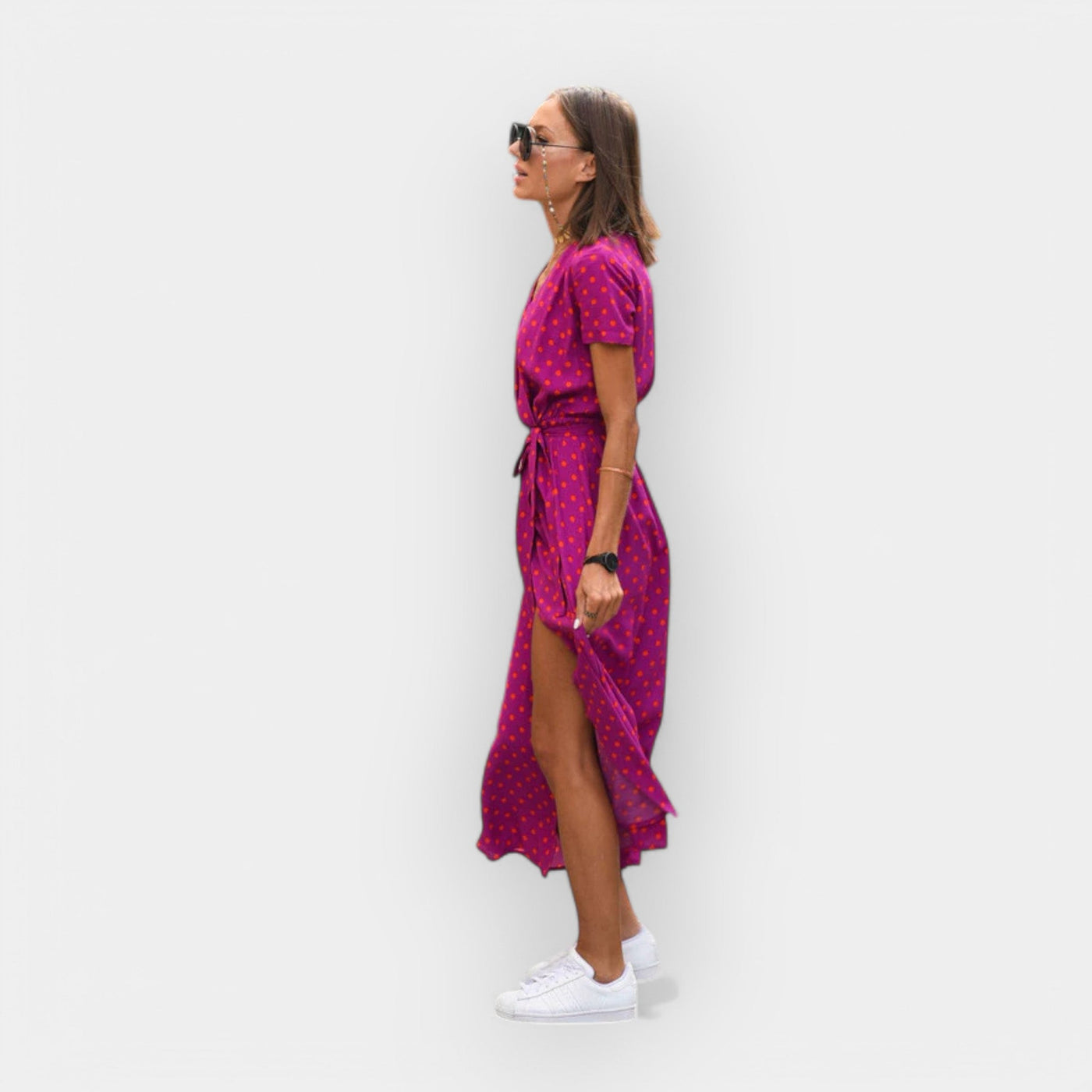 Elegantes Bequemes Damen Kleid