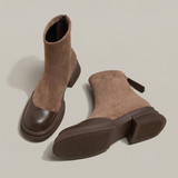 Sophie | Damen Stiefeletten modern stilvoll elegant – Braun
