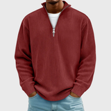 Niklas | Herren Pullover stilvoll und zeitlos – Rot