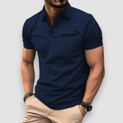 Lumier | Patterned Polo Shirt