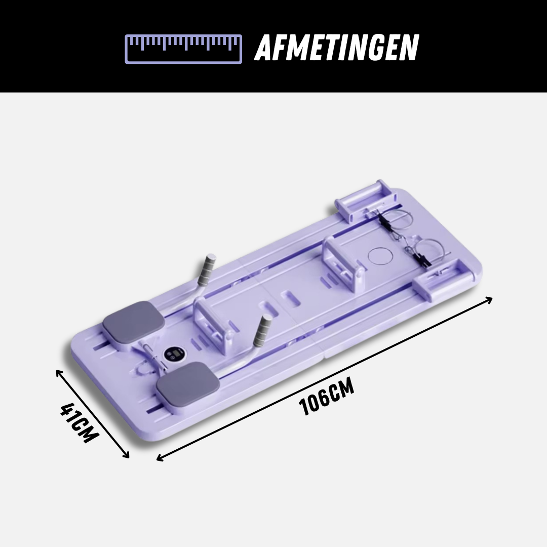 Chester Pilates Reformer - Zusammenklappbares Pilates-Gerät