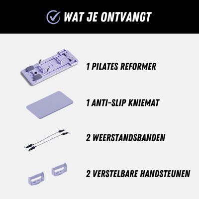 Chester Pilates Reformer - Zusammenklappbares Pilates-Gerät