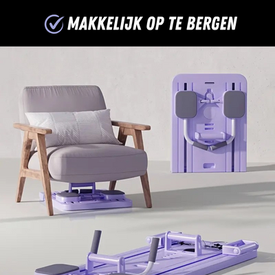 Chester Pilates Reformer - Zusammenklappbares Pilates-Gerät