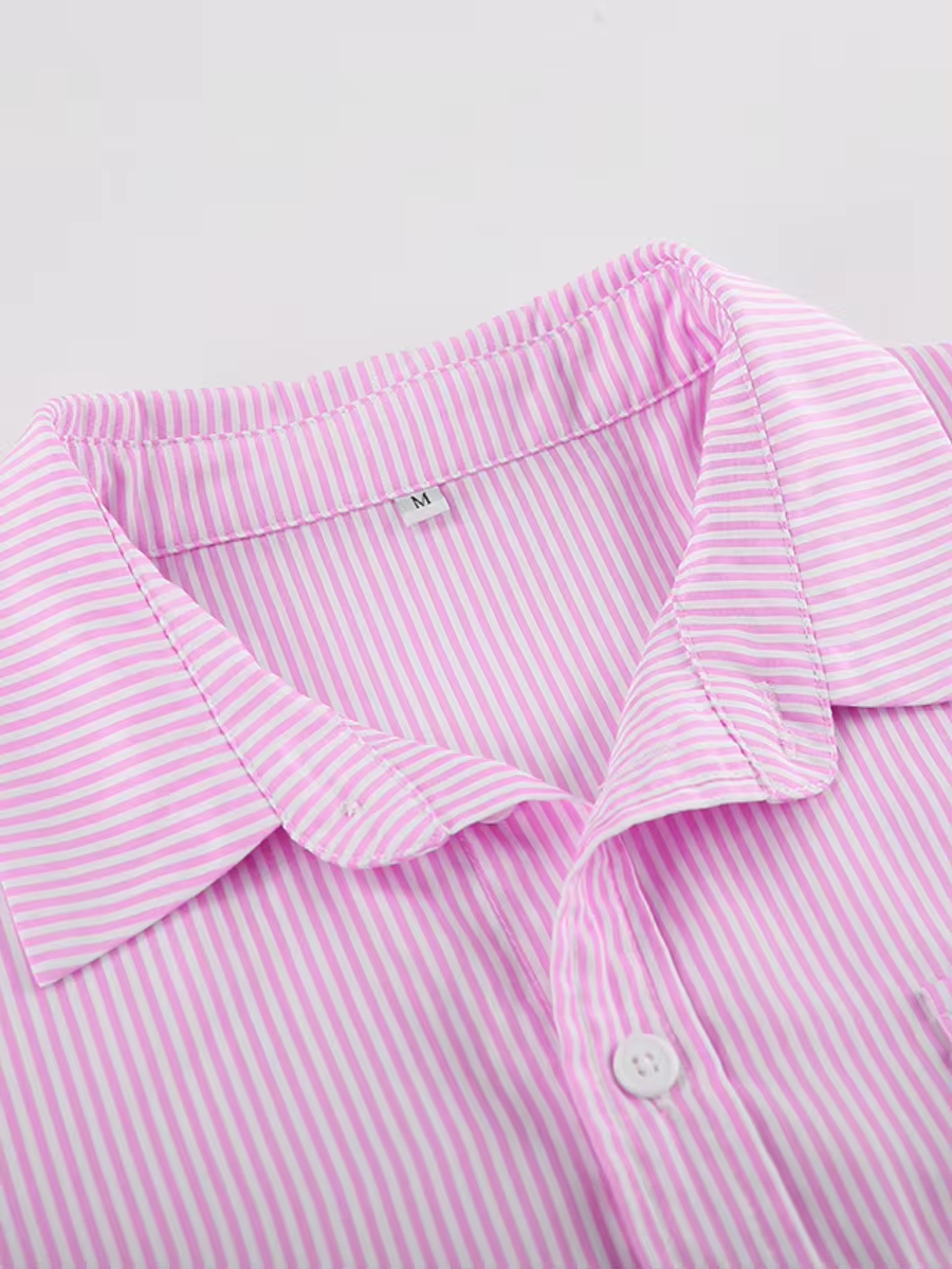 Elaina®| Langarm-Button-Down-Hemd