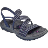 Klaus | Damen Frühlings Riemchen Outdoor Komfort Sandalen – Blau