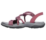 Klaus | Damen Frühlings Riemchen Outdoor Komfort Sandalen – Rot