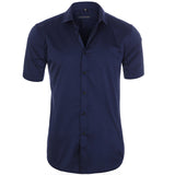 Polo Hemd Herren | Atmungsaktiv & Knitterarm – Marineblau