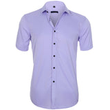 Polo Hemd Herren | Atmungsaktiv & Knitterarm – Lavendel
