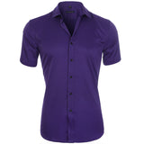 Polo Hemd Herren | Atmungsaktiv & Knitterarm – Violett