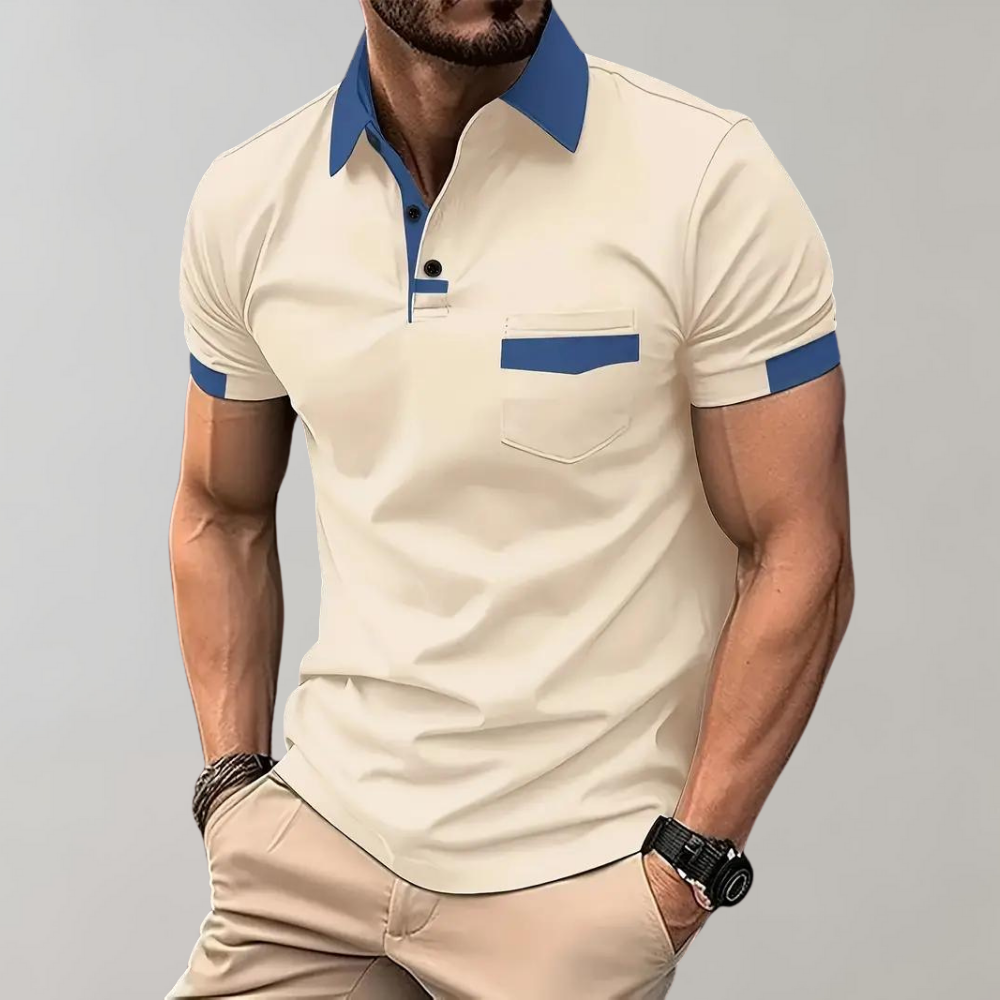 Polo-Shirt | Kurzarm | Knopfleiste | Kragen-T-Shirt | Herrenhemden