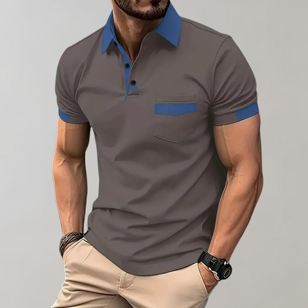 Polo-Shirt | Kurzarm | Knopfleiste | Kragen-T-Shirt | Herrenhemden