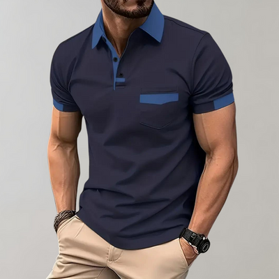 Polo-Shirt | Kurzarm | Knopfleiste | Kragen-T-Shirt | Herrenhemden