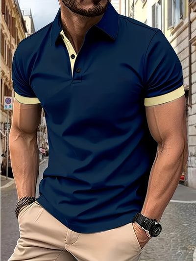 Polo-T-Shirt – Kurzarm – Mit Kragen – Herren-T-Shirt – Herren-Polohemd