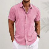 Polohemd Herren | Kurzarm & Lässig Elegant – Rosa