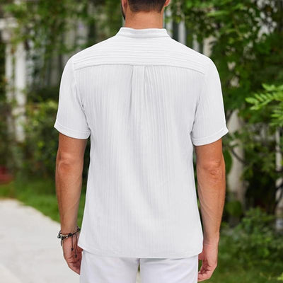 Polohemd - Kurzarm - Button-Up - Polo T-Shirt - Herrenbekleidung