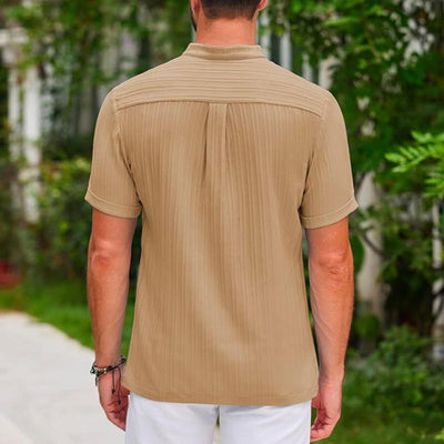 Polohemd - Kurzarm - Button-Up - Polo T-Shirt - Herrenbekleidung