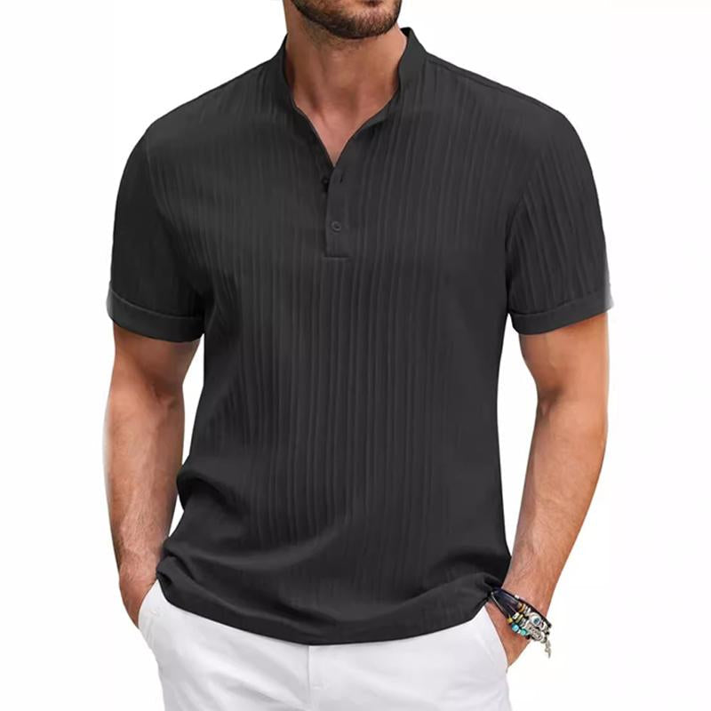 Polohemd - Kurzarm - Button-Up - Polo T-Shirt - Herrenbekleidung